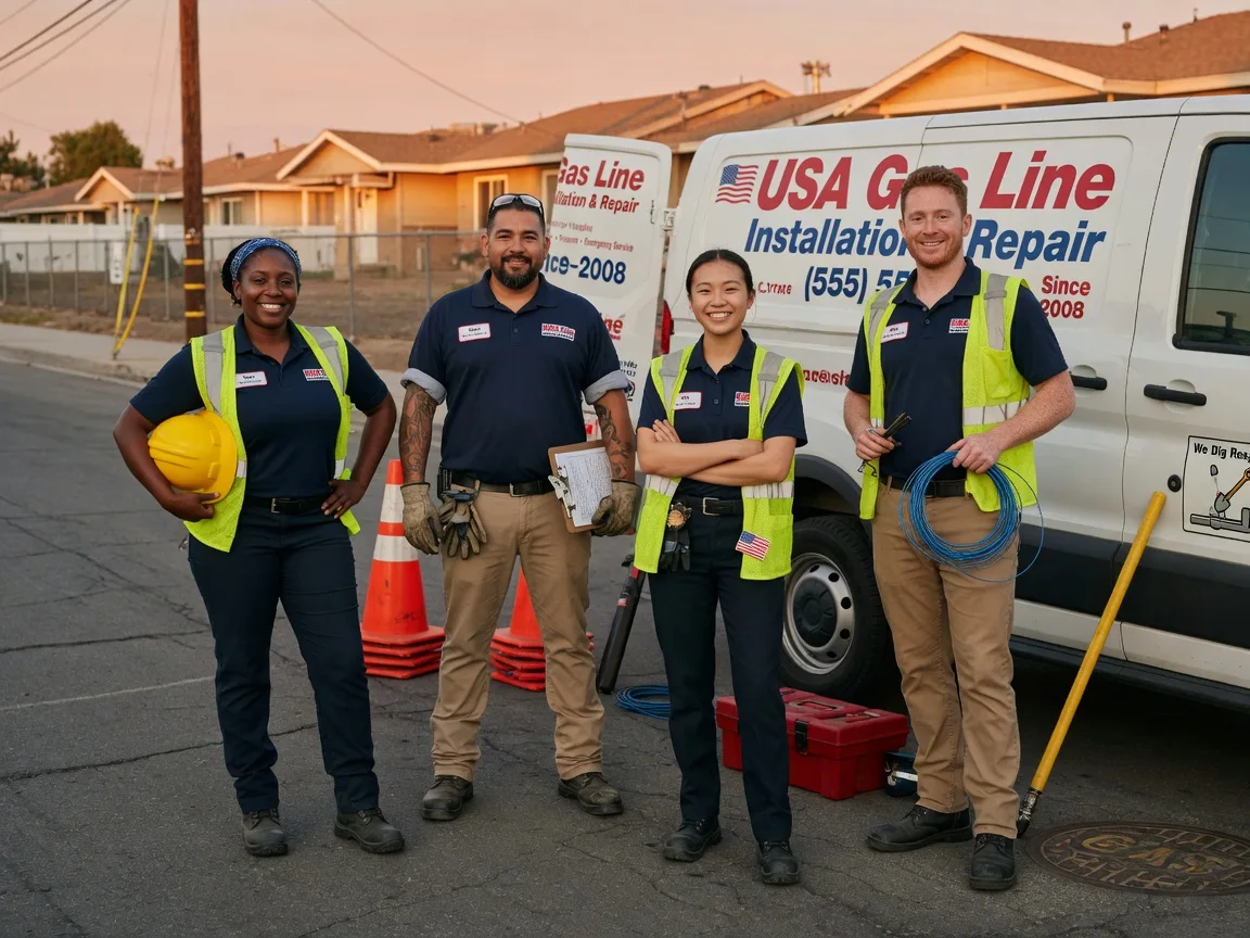 Gas Line Installation company in Register, GA